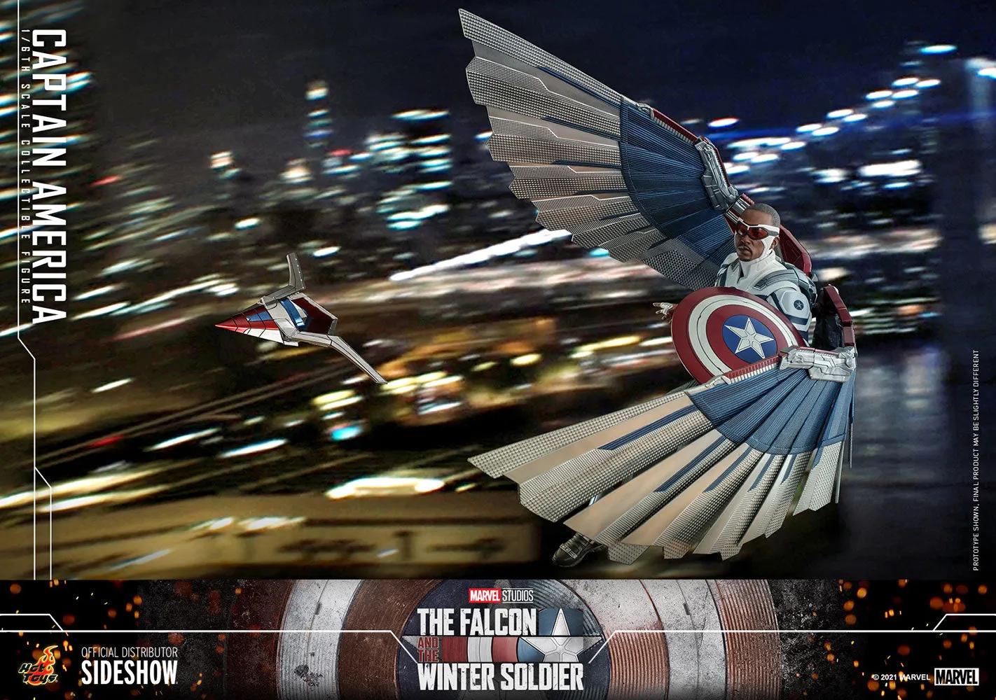 Hot Toys - Captain America Sixth Scale Figure (The Falcon and the Winter Soldier)