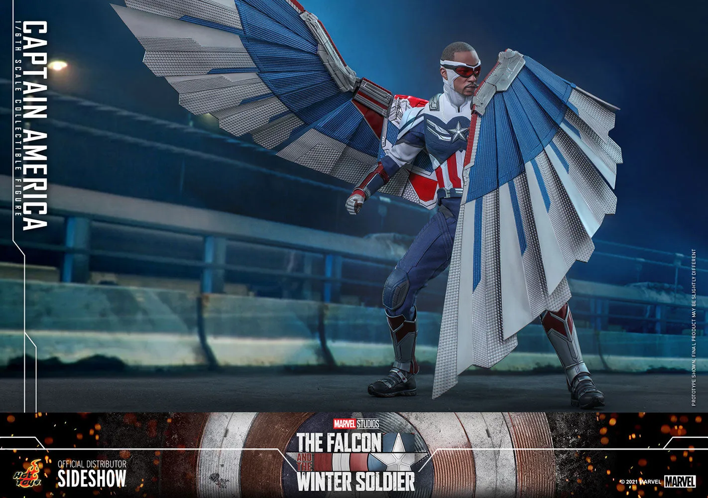 Hot Toys - Captain America Sixth Scale Figure (The Falcon and the Winter Soldier)