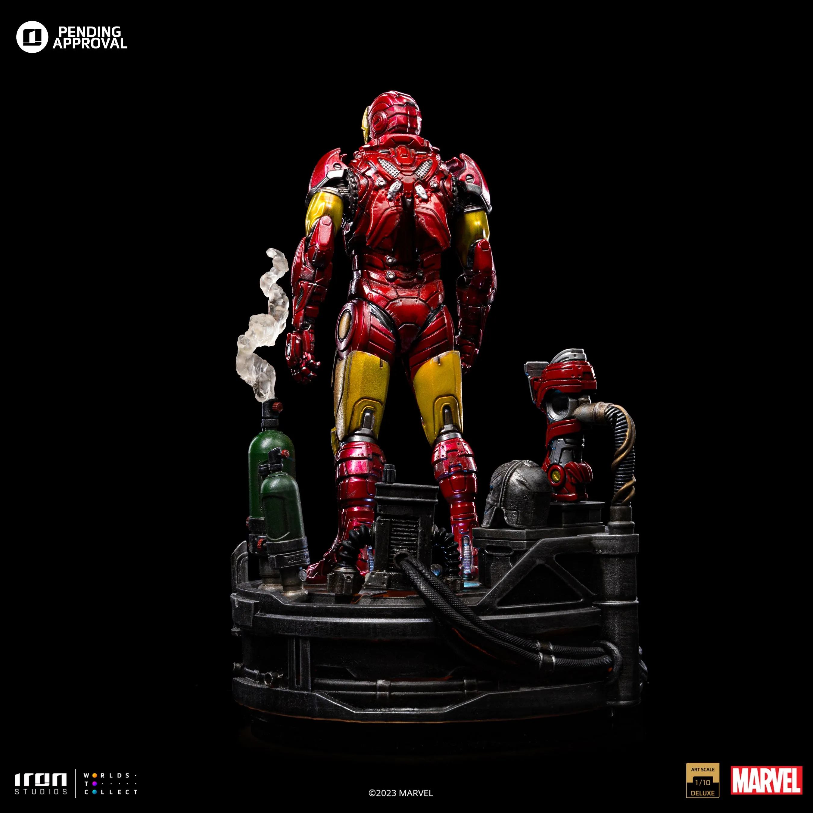 Iron Man Unleashed Statue by Iron Studios