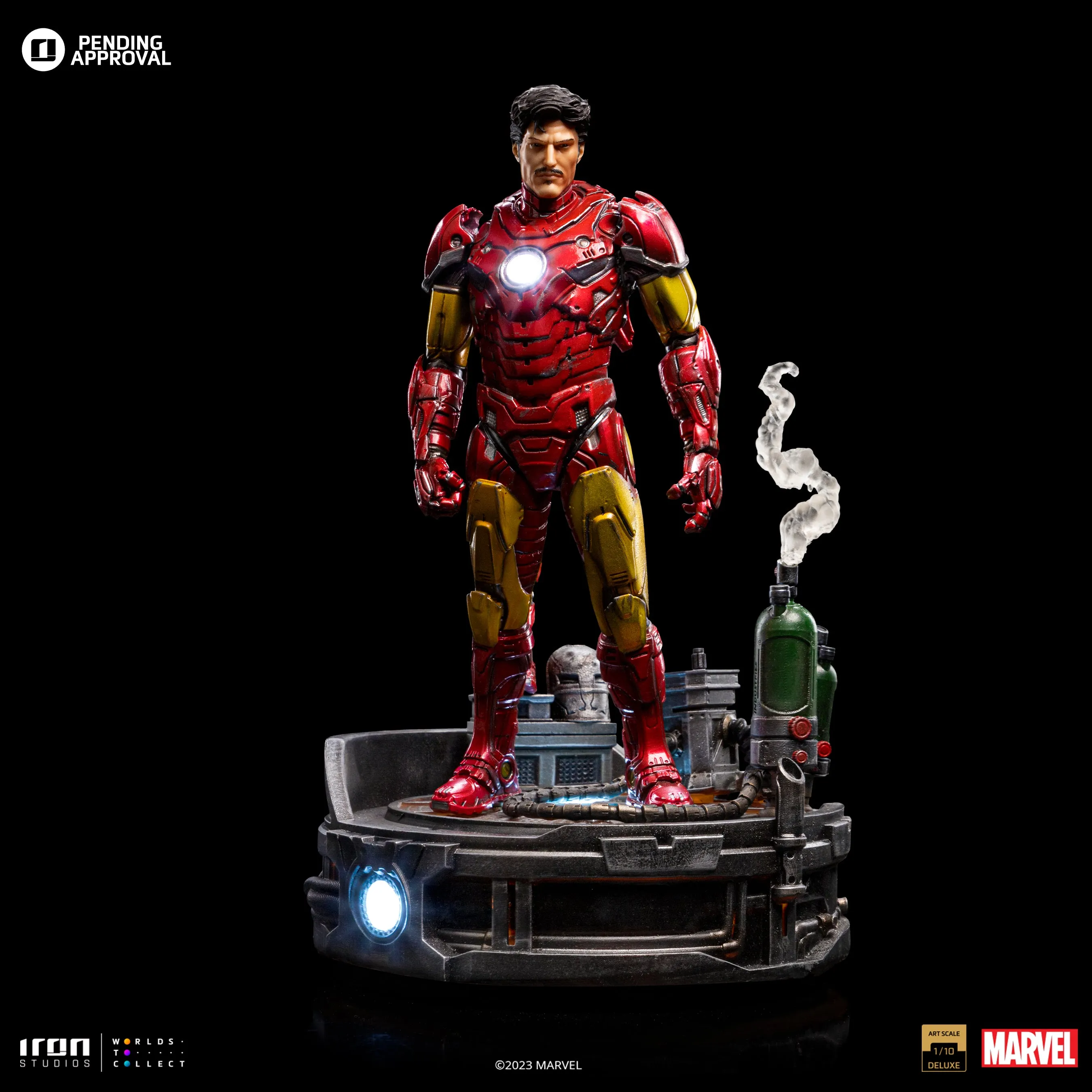 Iron Man Unleashed Statue by Iron Studios