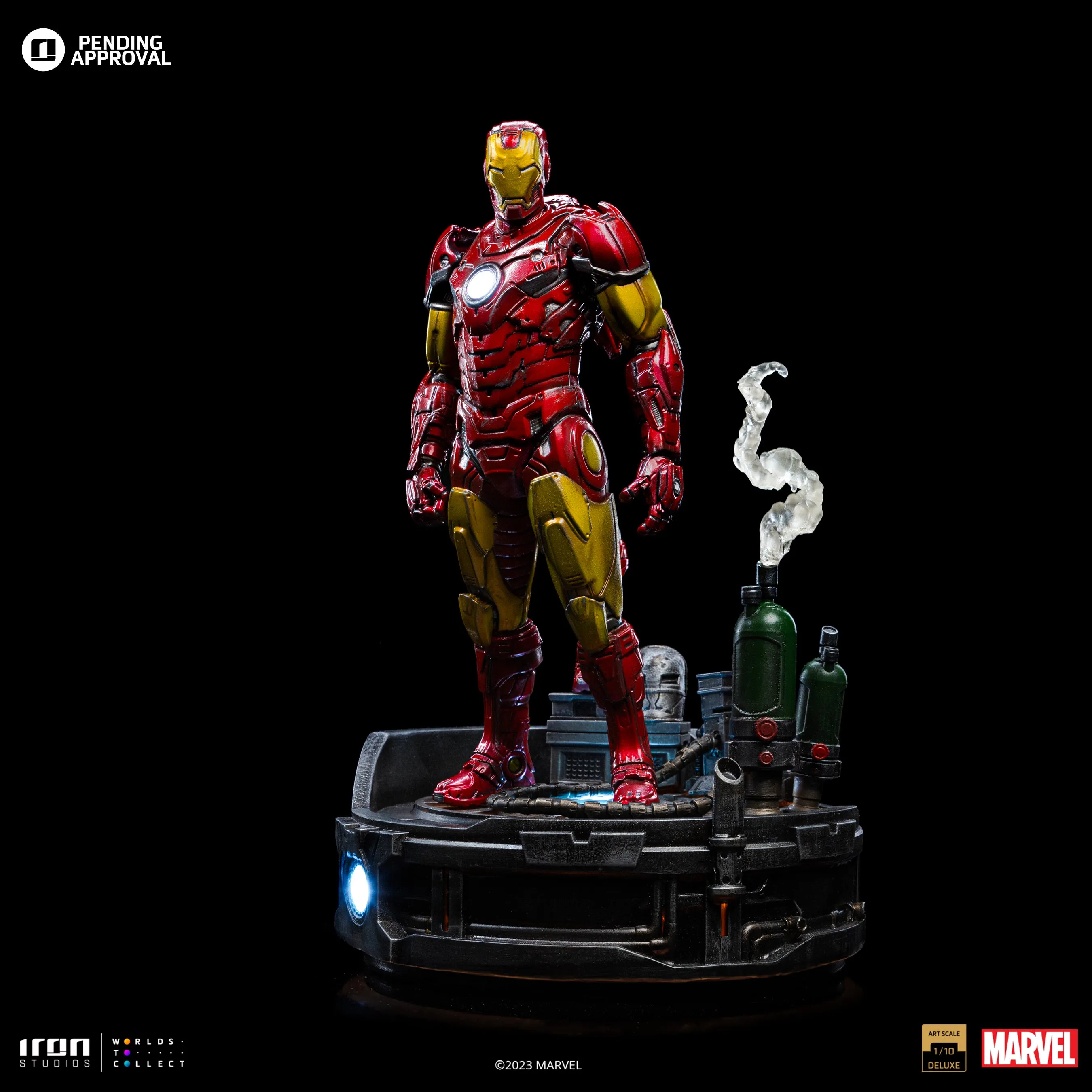 Iron Man Unleashed Statue by Iron Studios