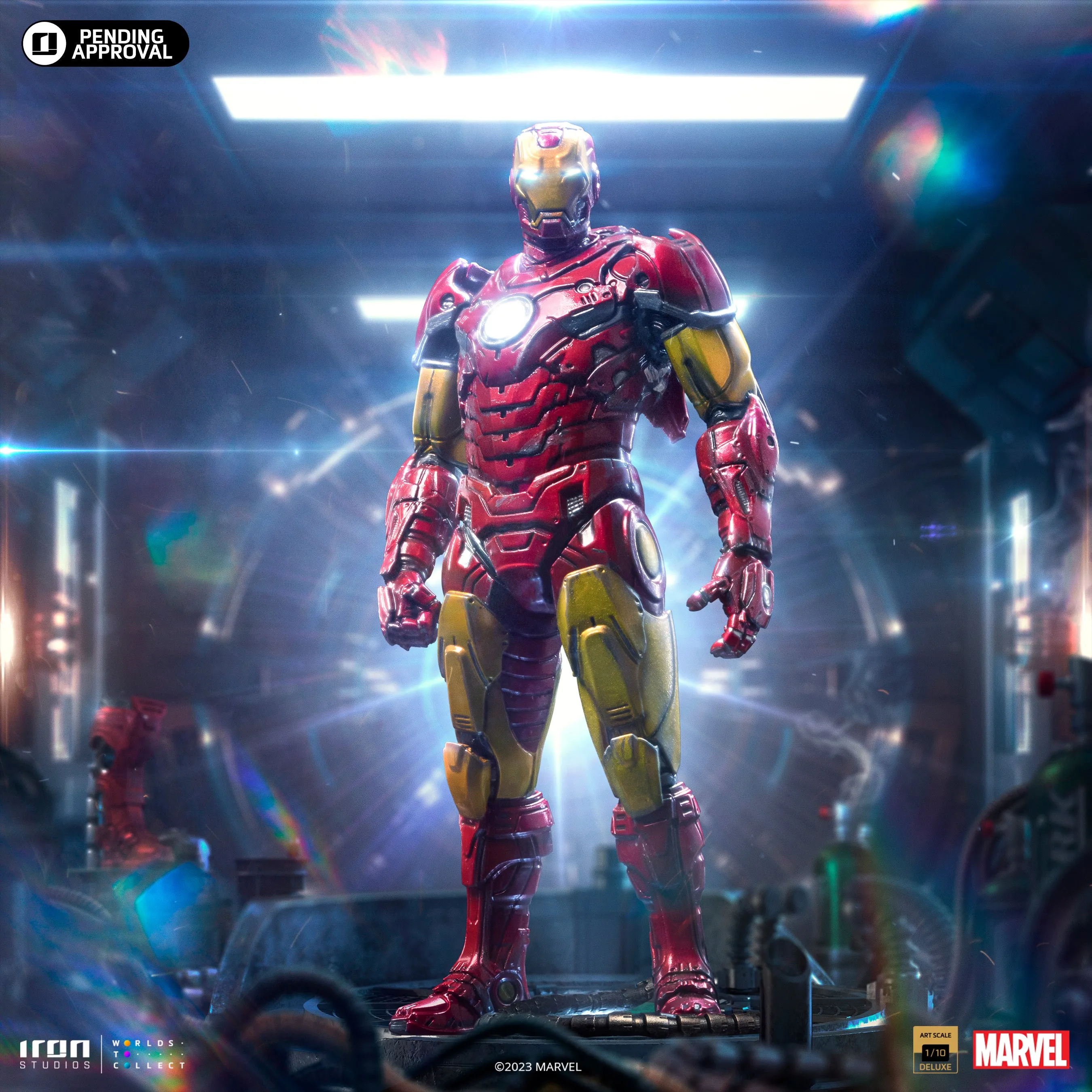 Iron Man Unleashed Statue by Iron Studios