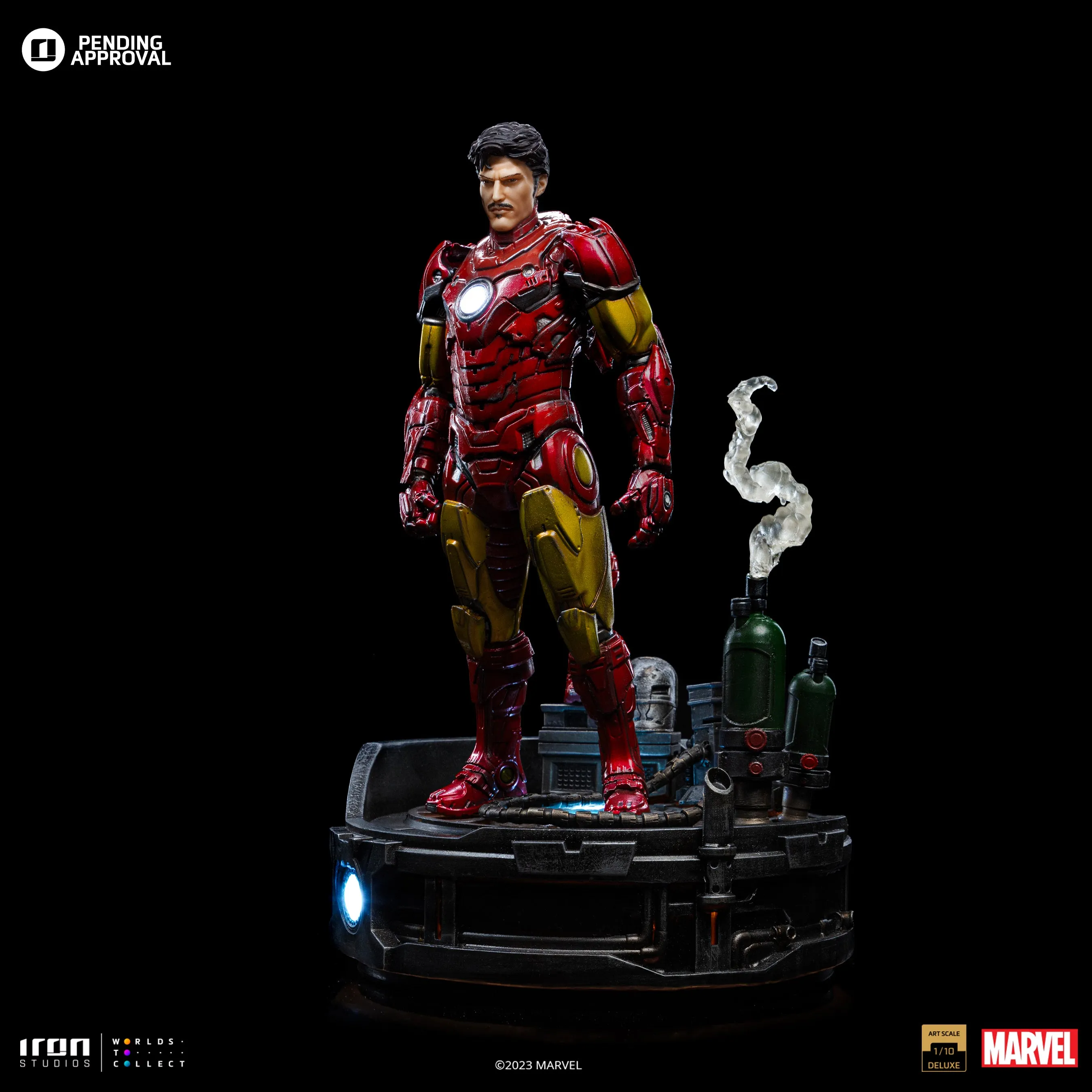 Iron Man Unleashed Statue by Iron Studios