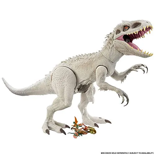 Jurassic World Camp Cretaceous Super Colossal Indominus Rex 18-in High & 3.5 Ft Long