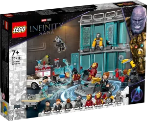 LEGO Marvel: Iron Man Armory - The Infinity Saga 76216