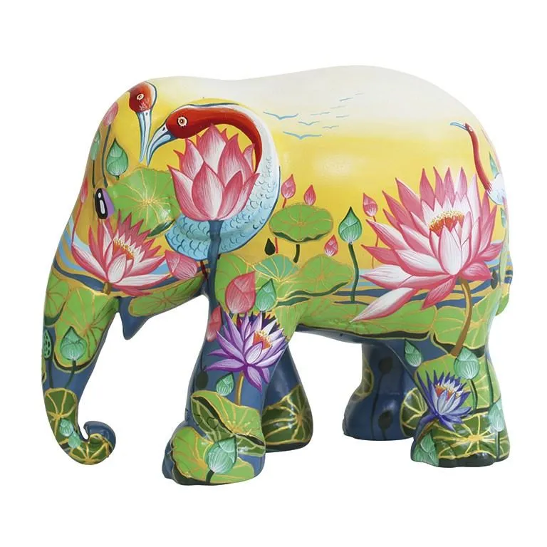 Limited Edition Replica Elephant - Amazing Lotus