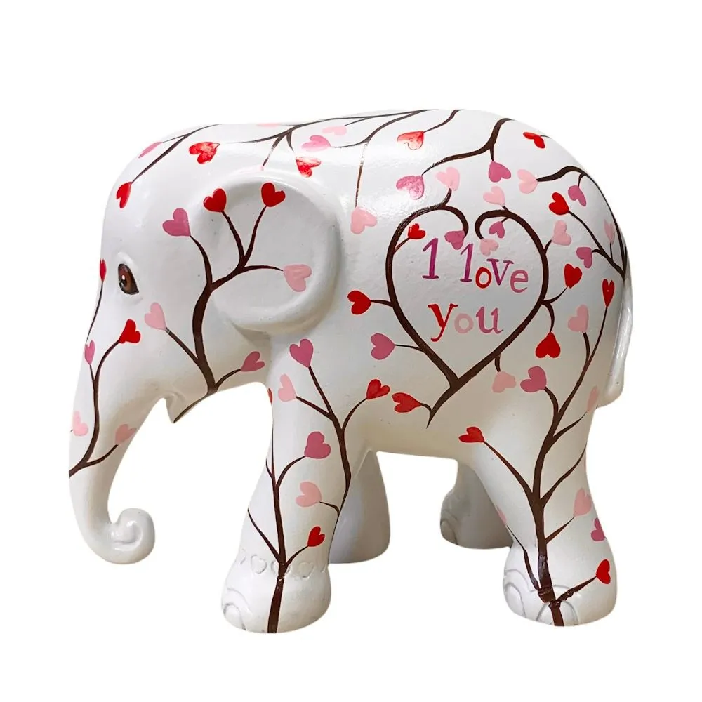 Limited Edition Replica Elephant - Exclusive Love Forever