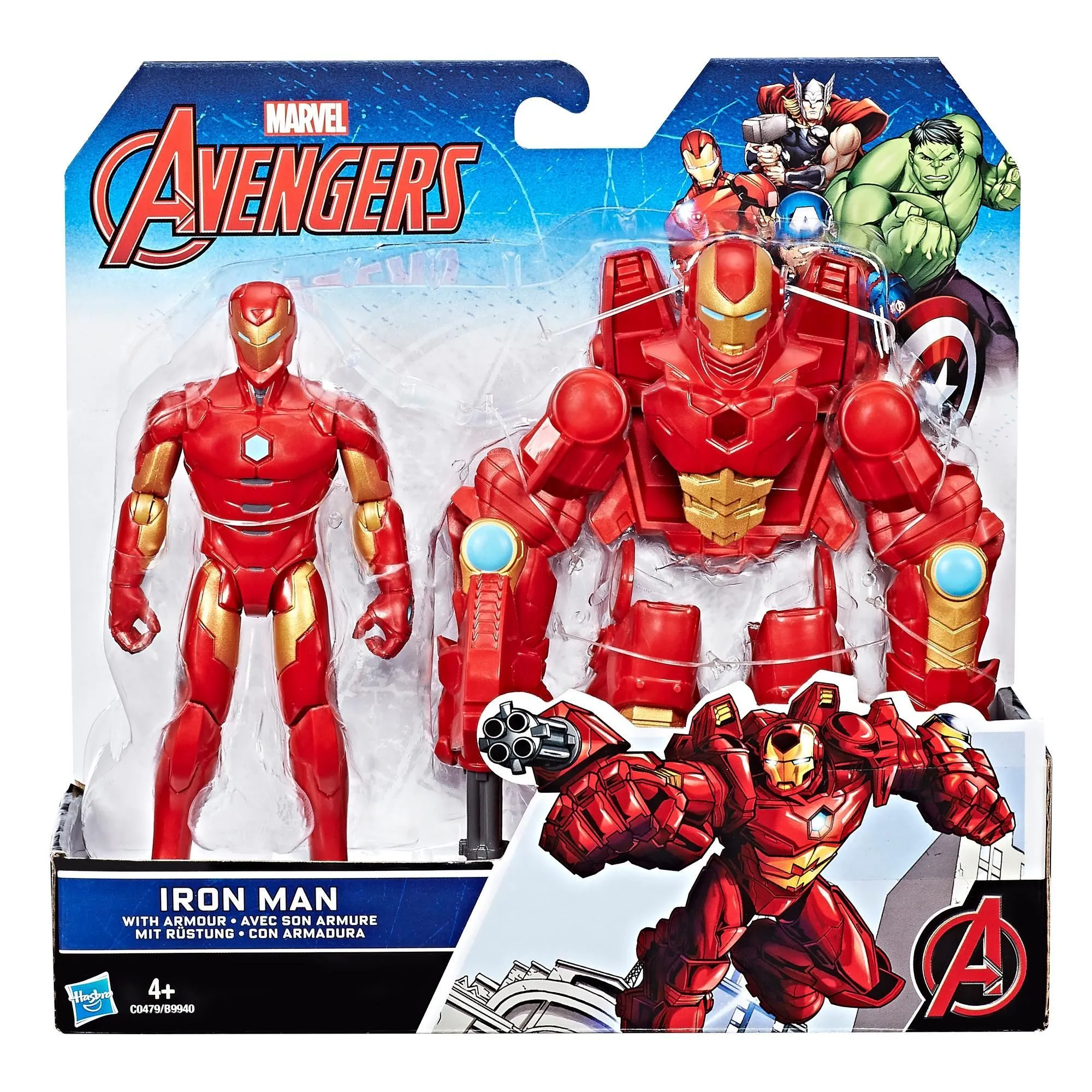 Marvel Avengers 6-Inch Iron Man Figure and Armor