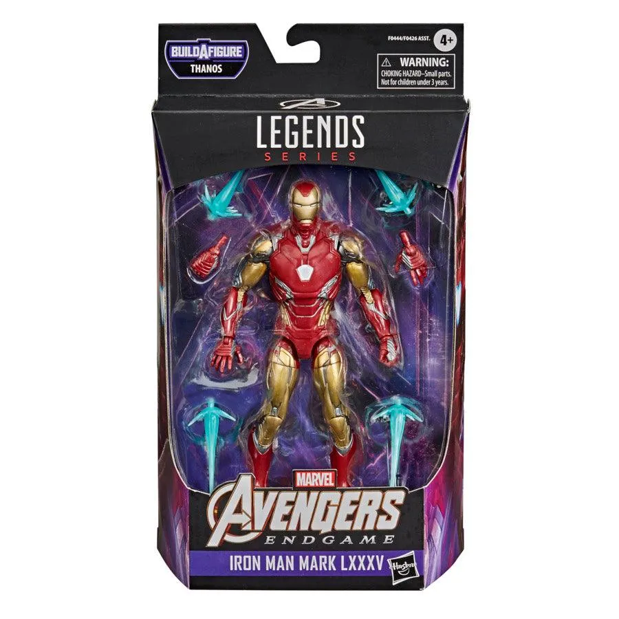 Marvel Legends Series Avengers 6-inch Collectible Action Figure Toy Iron Man Mark LXXXV, Premium Design and 4 Accessories