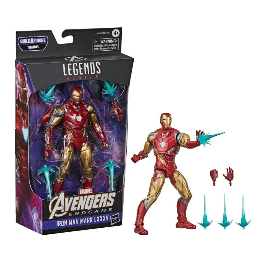 Marvel Legends Series Avengers 6-inch Collectible Action Figure Toy Iron Man Mark LXXXV, Premium Design and 4 Accessories