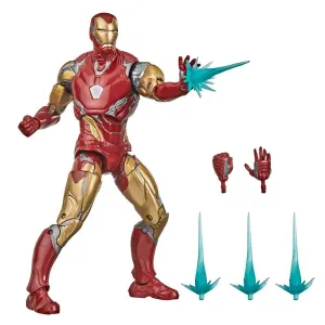 Marvel Legends Series Avengers 6-inch Collectible Action Figure Toy Iron Man Mark LXXXV, Premium Design and 4 Accessories