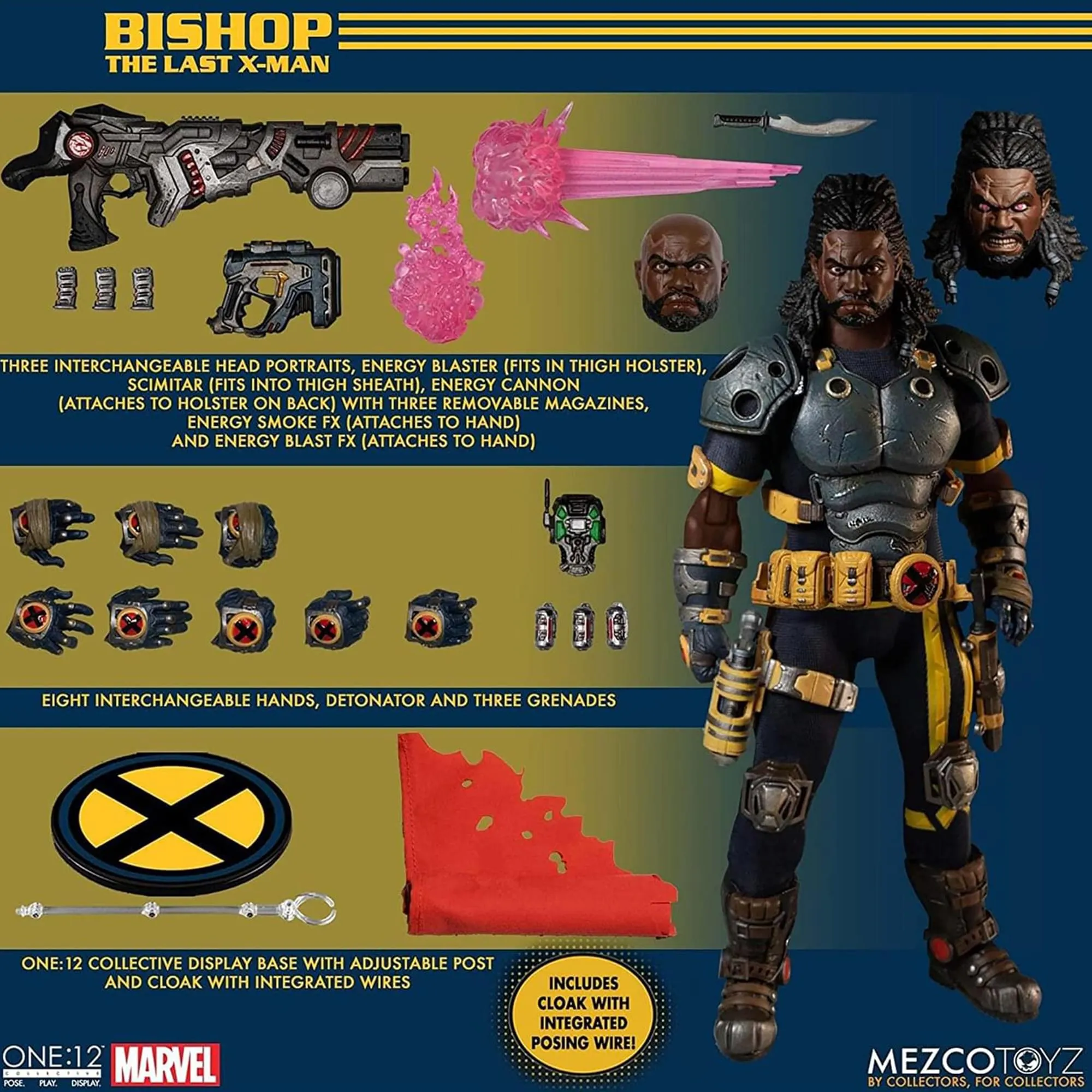 Marvel One:12 Collective Action Figure | Last X-Man Bishop