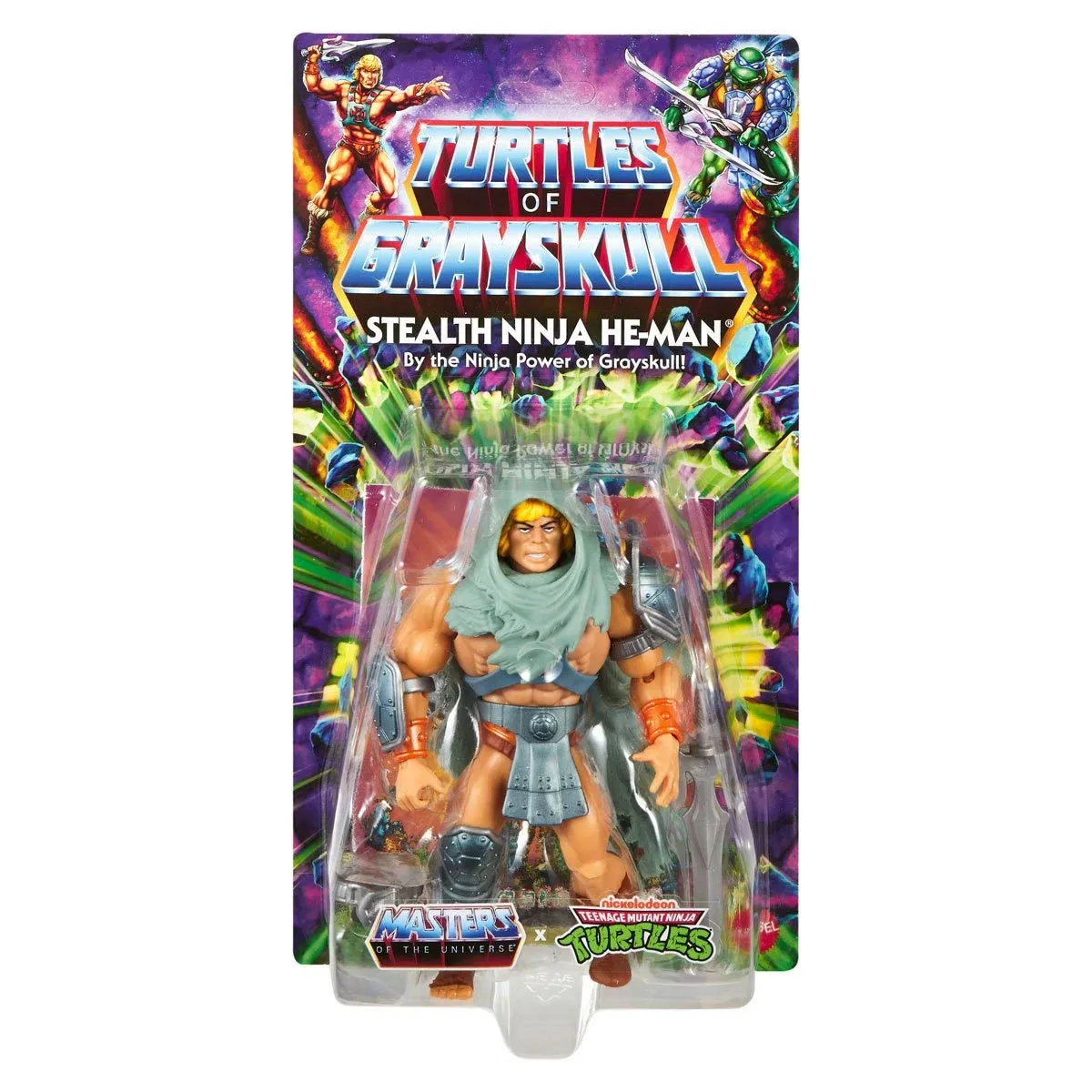 Masters of the Universe: Turtles of Grayskull - Stealth Ninja He-Man Action Figure (HTH18)