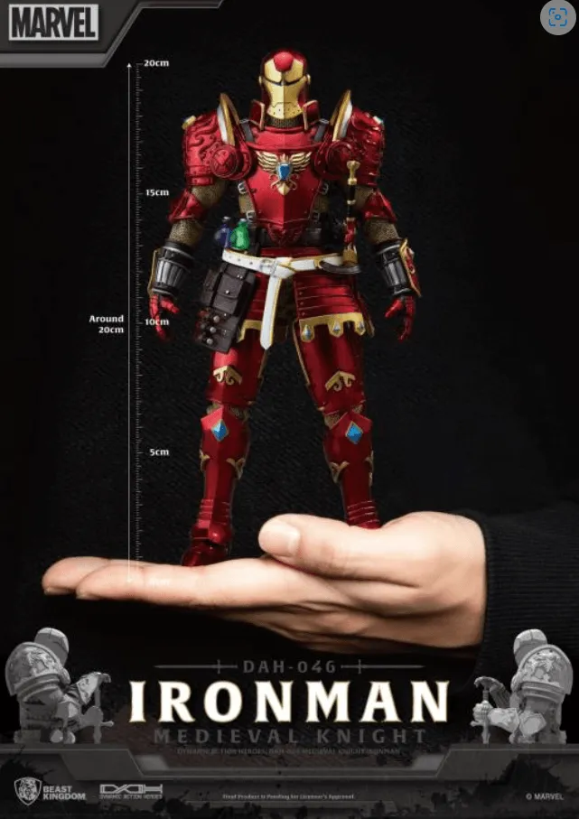 Medieval Knight Iron Man DAH-046 Dynamic 8-Ction Action Figure/ Beast Kingdom