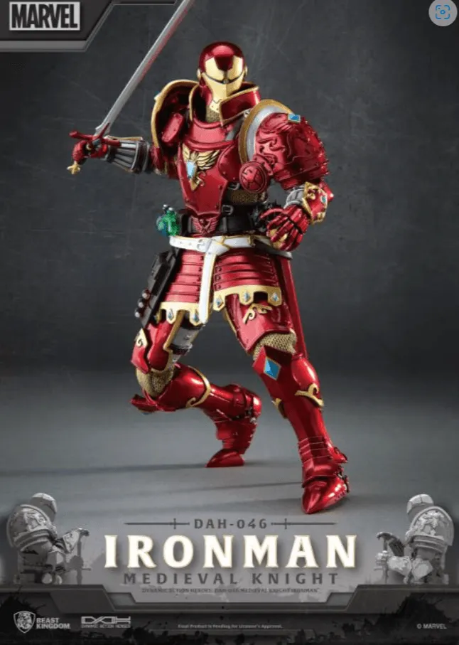 Medieval Knight Iron Man DAH-046 Dynamic 8-Ction Action Figure/ Beast Kingdom