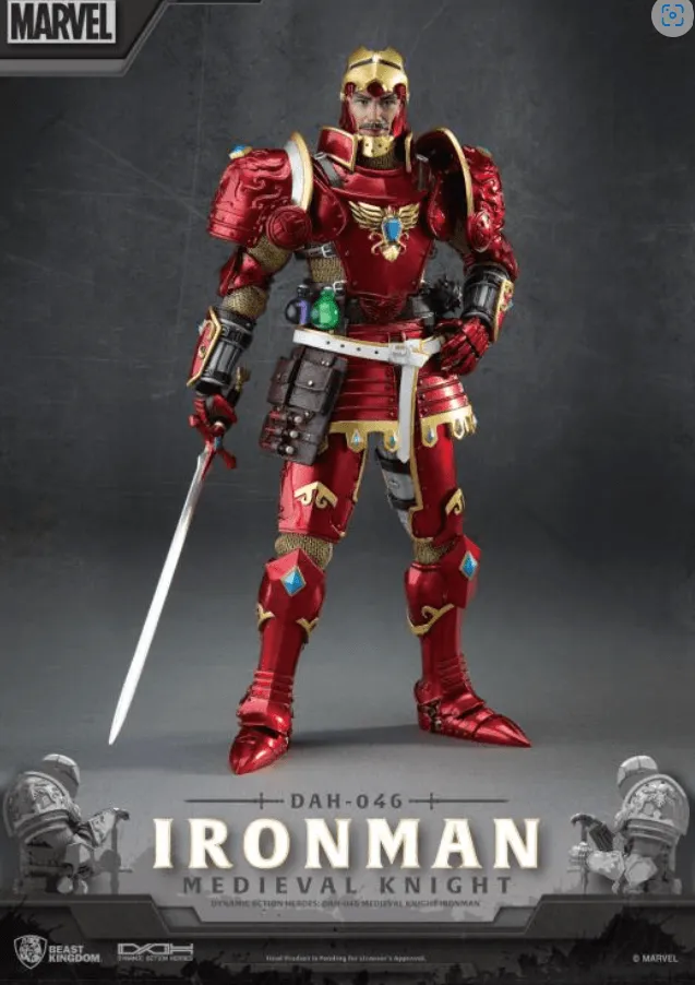 Medieval Knight Iron Man DAH-046 Dynamic 8-Ction Action Figure/ Beast Kingdom