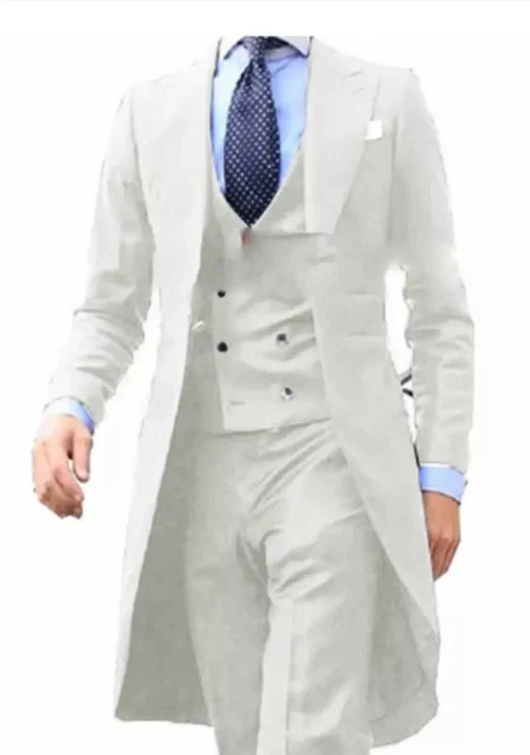 Mens  Suit Tuxedo Custom 3 Pieces (Jacket vest Pants)