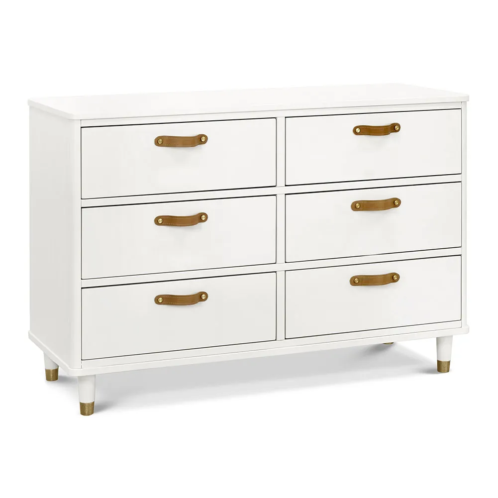 Namesake Tanner 6-Drawer Double Dresser - Warm White