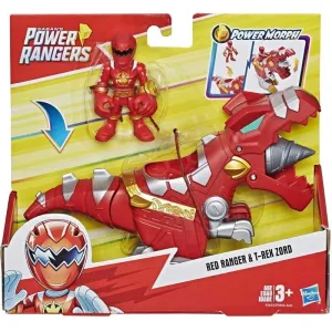 Power Rangers Red Ranger and T-Rex Zord (Assorted)