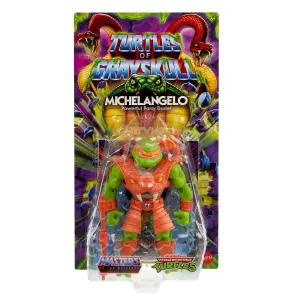 [PRE-ORDER] Masters of the Universe: Turtles of Grayskull (Wave 6) Michaelangelo Action Figure (JBN02)