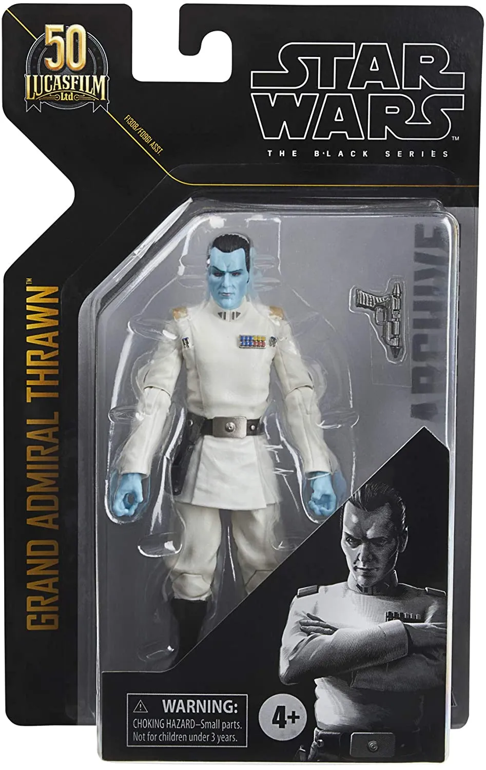 Star Wars Black Series Archive Grand Admiral Thrawn 6" Action Figure