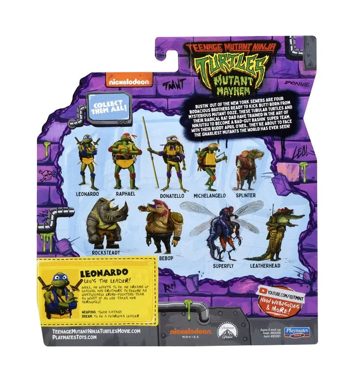 Teenage Mutant Ninja Turtles: Mutant Mayhem Basic Figure - Leonardo