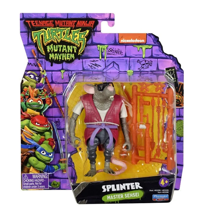 Teenage Mutant Ninja Turtles: Mutant Mayhem Basic Figure - Splinter Master Sensei