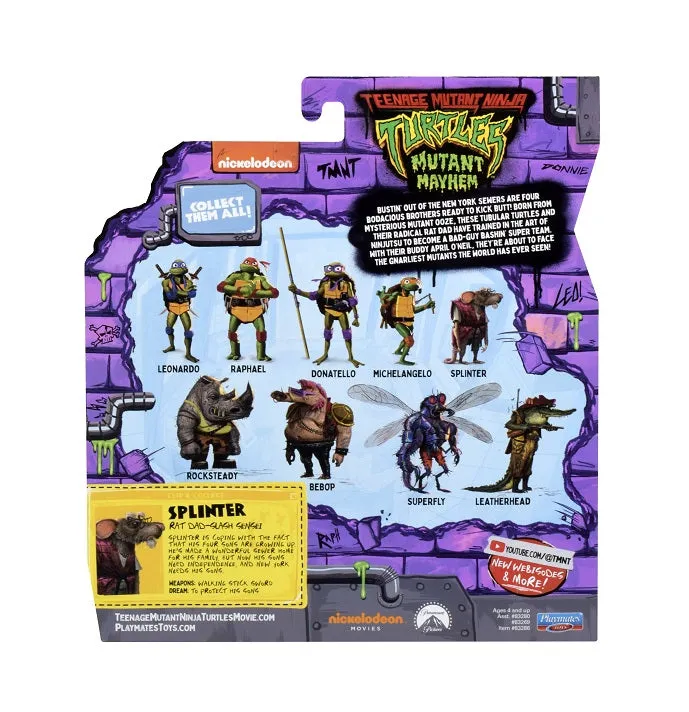 Teenage Mutant Ninja Turtles: Mutant Mayhem Basic Figure - Splinter Master Sensei