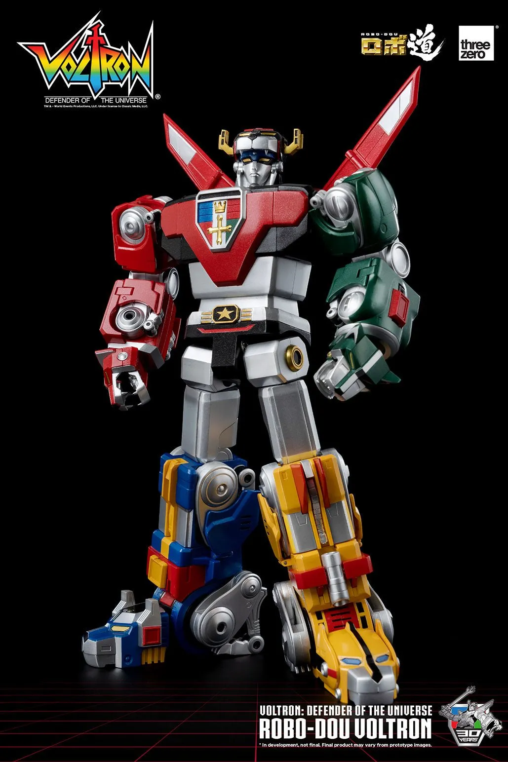 Threezero Voltron: Defender of the Universe ROBO-DOU Voltron