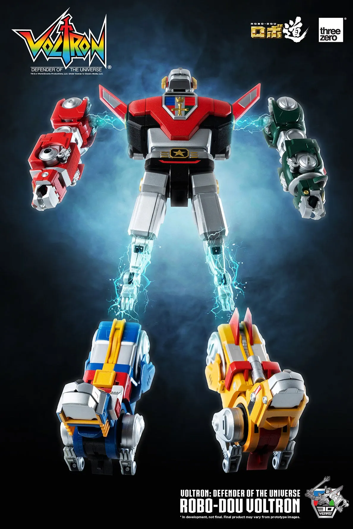 Threezero Voltron: Defender of the Universe ROBO-DOU Voltron