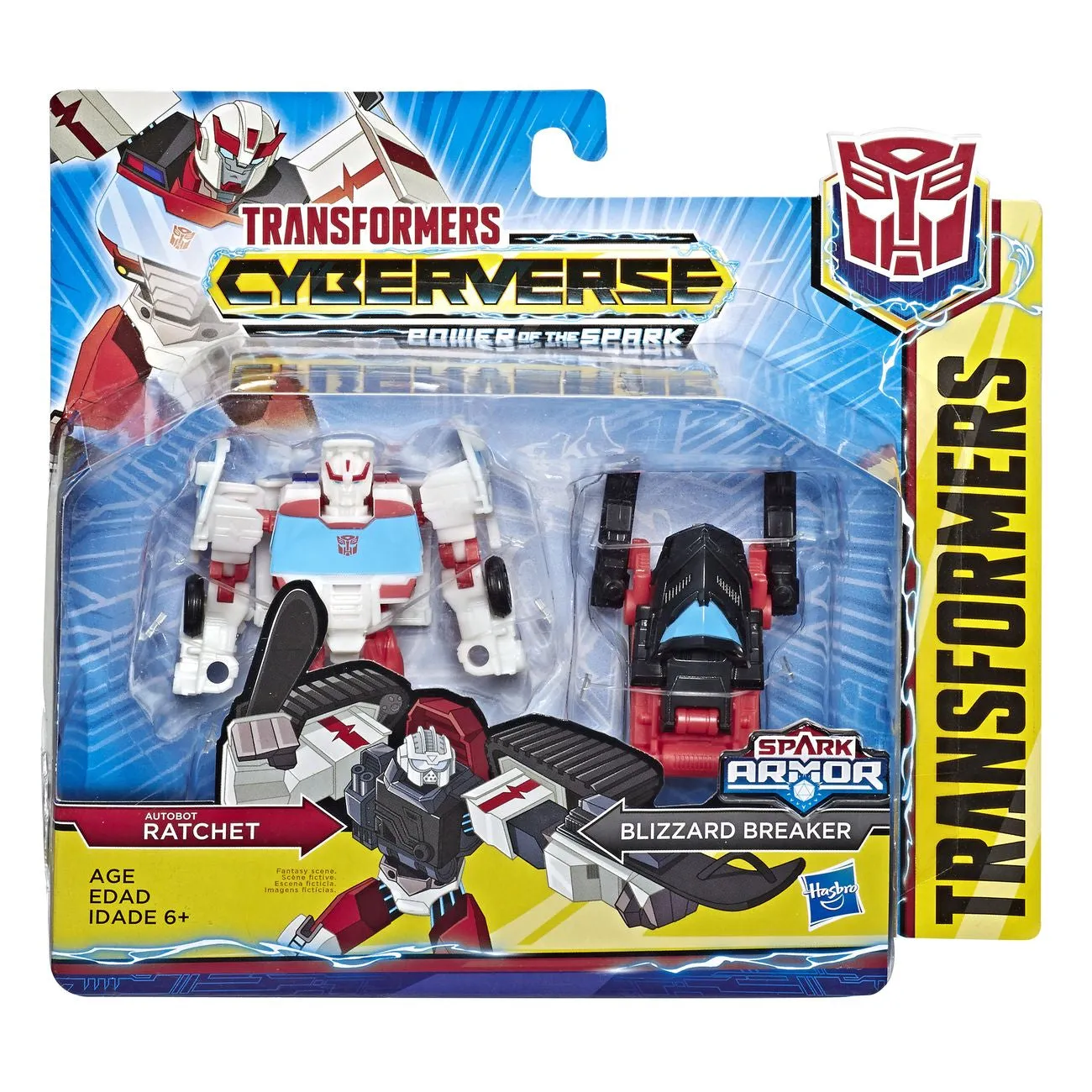 Transformers Cyberverse Spark Armor Battle Class Autobot Ratchet & Blizzard Breaker