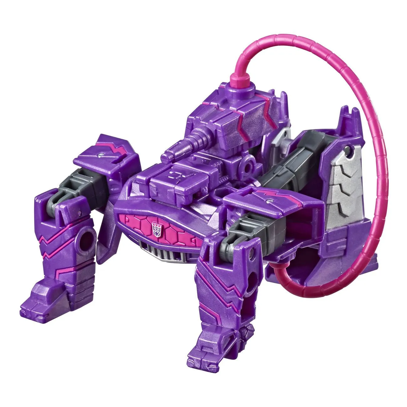 Transformers Cyberverse Spark Armor Battle Class Decepticon Shockwave & Solar Shot