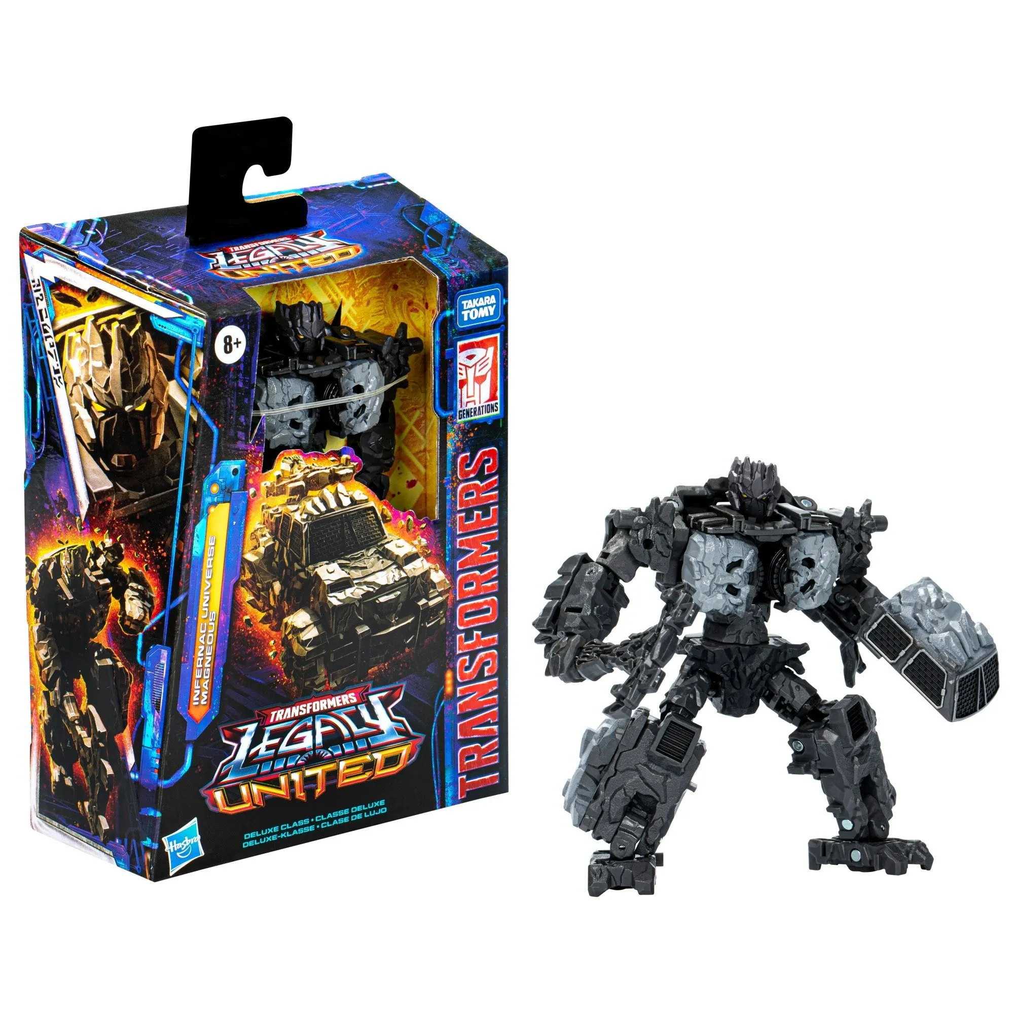 Transformers Legacy United Deluxe Class Infernac Universe Magneous