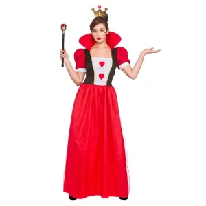 Womens Storybook Queen Fancy Dress Halloween Costume